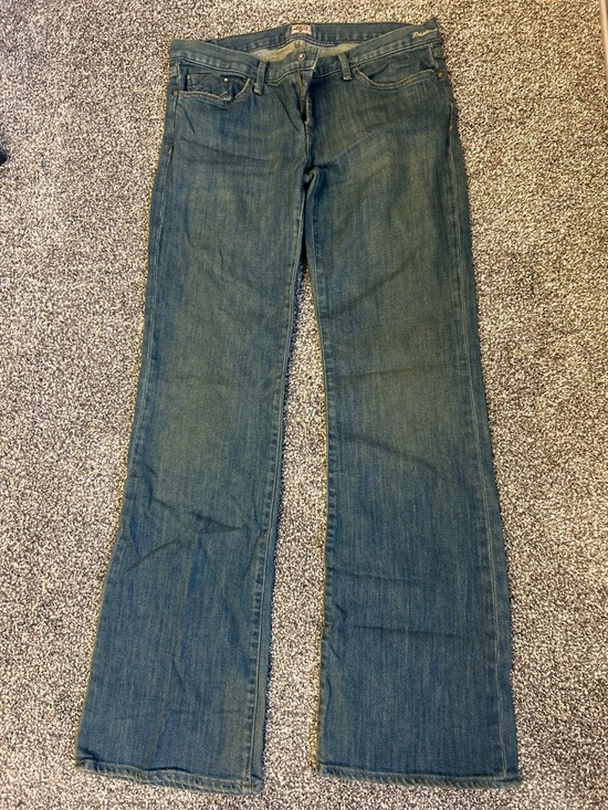 Goldsign Denim - Goldsign Passion Medium Blue Flare Jeans-Vintage-Still original coloring!